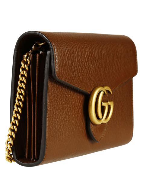 gucci gg marmonet leather mini chain bag|Gucci Marmont mini crossbody bag.